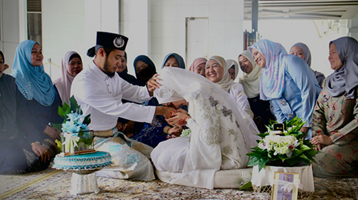 Malaysian marriage ceremony