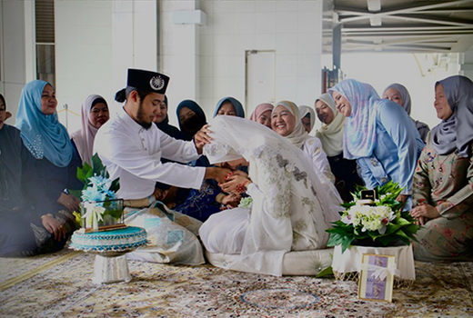 Malaysian marriage ceremony