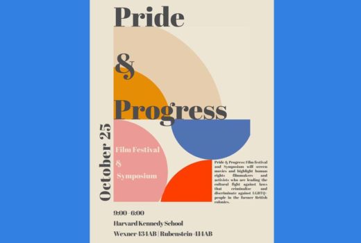 Pride & Progress film festival poster