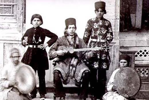 19th century Shirazi musicians